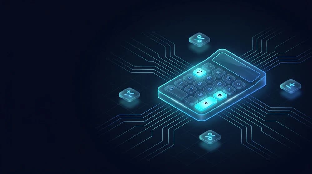 Hesap Makinesi — Toplama, çıkarma, çarpma, bölme ve yüzde — online hesap makinesi.